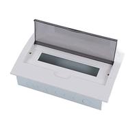 Generic 18 Way Power Distribution Box Compact Indoor Circuit Breaker Junction Box for Home Hotel Shop PC Cover Iron 15x9.6x3.3in