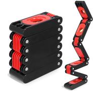 Generic 180/90/45 Degree Bubble Level Tool, Foldable, with Strong Attachment, Portable Woodworking, Abs Shell, 28.3 in Extended Length, Multi-Angle Measurement