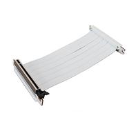 Generic 180 Degree High Speed Flexible PCIE 3.0 X16 Extender Cable for Graphic Card, EMI Shielded Slots for Signal Interference Elimination, Suitable for PCIE 3.0 X16 GPU Extension, Slim Design,