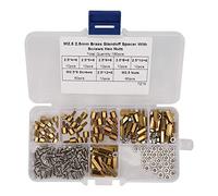 Generic 180Pcs Standoff Set Durable Carbon Steel Fasteners Assortment for Electronics Industry High Hardness (M2.5)