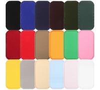 Generic 18pcs Embroidered Patches for Clothes Twill Cloth Patches Sewing Tools Cuttable for DIY Crafts for Hats and Backpacks Sew Appliques Clothes