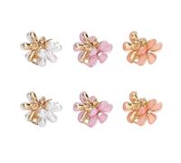 Generic 18pcs Mini Flower Hair Claw Clips Small Hair Clips for Fixing Hairstyles on the Go Durable ABS Material