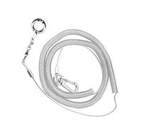 Generic 19.7ft Bird Flying Rope Leash Ultra Light Portable for Pet Birds and Parrots, Durable Anti Bite Plastic, 1 Unit