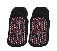 Generic 1Pair/2Pairs Winter Self-Heating Shaping Socks Thermal Foot Massage Socks for Women Men(Black-1Pair)