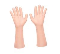 Generic 1Pair Long Hand Moisturizing Gloves Elastic Design for Dry Soft Reusable Hand Covers for Intensive Hydration Skin Healing