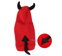Generic 1pc Pet Transformation Costume Outfit Animal Christmas Costumes Pet Cosplay Costumes for Dogs Chihuahua Accessories Pet Hat Dogs Accessories Doggie Raincoat Hoodie Dog Costume Red