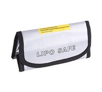 Generic 1Pc RC Lipo Safe Battery Bag Explosion Proof Pouch for Protecting Lipo Batteries From Hazards Color: Silver