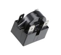 Generic 1PC Refrigerator Relay Replacement 1/3/4Pin Air Conditioner Compressor Overload Protector 12 15 22ohm Relay(4pin-12ohm)