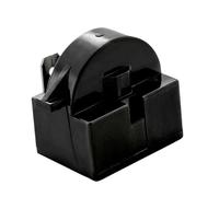 Generic 1PC Refrigerator Relay Replacement 1/3/4Pin Air Conditioner Compressor Overload Protector 12 15 22ohm Relay(1pin-22 ohm)