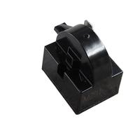 Generic 1PC Refrigerator Relay Replacement 1/3/4Pin Air Conditioner Compressor Overload Protector 12 15 22ohm Relay(1pin-12 ohm)