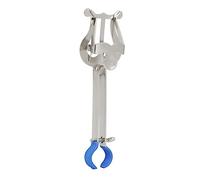 Generic 1pc Sheet Trumpet Sheet Music Holder Saxophone Trombones Mouth Clarinet Trombone Mouthpiece Tenor Portable Trumpet Bag Woodwind Instrument Music Clip Trumpet Lyre Cello Silver Iron
