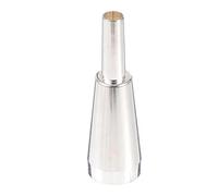 Generic 1pc Trumpet Mouthpiece Musical Trumpets Trumpet Mute Instrument Horn Saxophone Size Trumpet Trombone Trumpet Accessory Trumpet Practice Mouthpiece Trumpet Supply Silver