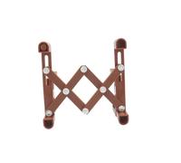 Generic 1pc Violin Stand Fiddle Ukulele Folding Guitar Stand Bow Tuner Violin Display Rack Violin Folding Support Violin Supply Violin Floor Bracket Violin Support Violin Rack Coffee Abs