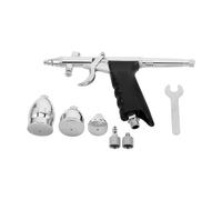 Generic 1Set Airbrush Set with Fluid Cup Gun, 0.5mm Small Air Brush for Photo Retouching Work, Model Making Crafts, Nail Art Painting and Cake Decorating