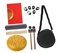 Generic 1set Carbon Steel Ethereal Drum Stylish Portable Percussion Instrument for Musical Enlightenment and for Easy Melody Play