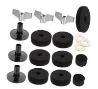 Generic 1set Drum Non- Cymbal Felt Pads Accessories for Drum Kit Practical Set Replacement Components for Enhanced Performance and Sound Quality