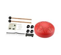 Generic 1set Portable Tongue Drum Percussion Instrument for Music Practice and Performance Ethereal Sound Easy to Learn for Meditation and Yoga Sessions