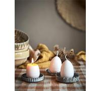 Generic 1x Hen Egg Candle, White Oval Candle, Easter Egg Decoration, Yellow Egg Yolk Candle, Egg Shaped Candle, Easter Decoration, Easter Candles, Easter Ornament