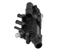 Generic 1x Thermostat Housing Cover 2S6G9K478A2B 1149617, Compatible with Fo-rd Courier Fiesta Ikon 1.6L, for Engine Coolant Thermostat Housing