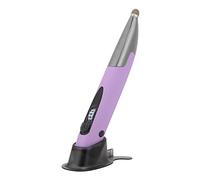 Generic 2.4G Wireless Mouse Pen with Capacitive Screen Handwriting for PCs, ABS Material, Includes Adapters and Accessories (Purple)