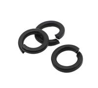 Generic 2/5/10/20/50/100pcs Spring Lock Washer M3 M4 M5 M6 M8 M10 M12 M16 M20 M24 M27 M30 M32 Black Grade 8.8 Carbon Steel Washers Gaskets(5pcs M20)