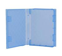 Generic 2.5" HDD Storage Box, Shockproof and Anti-Static Case for 2.5" Hard Disk and SSD, 10.7x8.1cm, Red/Orange/Green/Blue/Gray (Blue)