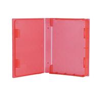 Generic 2.5" HDD Storage Box, Shockproof and Anti-Static Case for 2.5" Hard Disk and SSD, 10.7x8.1cm, Red/Orange/Green/Blue/Gray (Red)