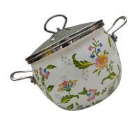 Generic 2.8l Enamel Multi-use Soup Pot with Lid Handle, High Temperature Resistance and Long Lifespan, for Soup and Hot Pot Cooking in Household Kitchen