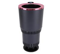 Generic 2 in 1 Car Cup Warmer Cooler with LCD Display for Hot and Cold Drinks on the Go for Road Trips, Made of Durable ABS and Aluminum, Fits Most Cups (Purple)