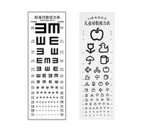 Generic 2 Lots Eye Test Chart Chart Kindergarten/Adult