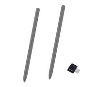 Generic 2 Pack Galaxy Tab S9 FE S Pen for Samsung Galaxy Tab S9 FE Stylus Pen Replacement for Galaxy Tab S9 FE S Pen 4,096 Pressure Levels Without Bluetooth (Gray) Type-C Convertor, SX_TabS9FE_Pen_Hui_2Pcs_Hei#CO#