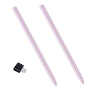 Generic 2 Pack Galaxy Tab S9 FE S Pen Without Bluetooth for Samsung Galaxy Tab S9 FE Stylus Pen Replacement for Galaxy Tab S9 FE S Pen 4,096 Pressure Levels (Lavender) Type-C Convertor