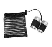 Generic 2 Pack Mini Stainless Steel Salt and Pepper Shakers Set, Leakproof Travel Spice Containers with Clear Lid, Portable Seasoning Dispenser for Camping BBQ Hiking Outdoor Home Kitchen