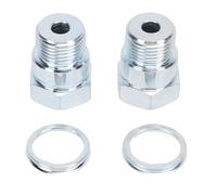 Generic 2 Pack Spark Plug Non Foulers 42009, Steel Construction 18mm Gasket Universal Fit, with Gasket for Engine Performance Protection