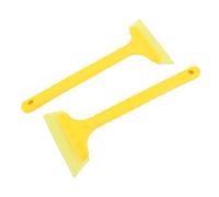 Generic 2 Pcs Car Snow Shovel Windshield Ice Scraper Soft Beef Tendon Glass Water Squeegee for Car Window Mirror Glass Door