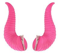 Generic 2 Pcs Cosplay Demon Horns Hair Clips For Halloween Costumes