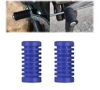 Generic 2 Pcs Motorcycle Gear Shift Protector, Left, Blue, Rubber, 100% Rubber, Standard, Minimalist