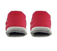 Generic 2 Pcs Stroller Gloves Windproof Warm Fleece Pushchair Hand Muff, for Male or Female, Gut Protection (Genericdpoxwmgi1r-201020DY03-1)