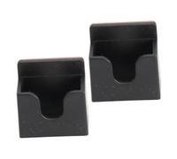 Generic 2 Pcs Universal Ham Cb Radio Microphone Mic Hangers Holder Mount With Adhesive Back Cb Microphone Holder For Cars Homes Offices