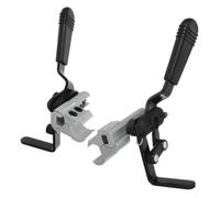 Generic 2 Pcs Wheelchair Brakes Replacement Aluminum Alloy Wheel Lock Wheelchair Hand Brake for Transport Chairs Medical Wheelchairs