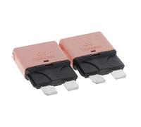 Generic 2 Piece Automatic 28V Marine Resettable Fuse Auto Circuit Breaker Blade, 5A
