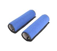 Generic 2 Pieces Desk Chair Armrest Covers Replacement Nonslip Cushioned Armrest Pads Easy Clean Cloth Arm Covers Suitable for Office Home Garden Ch, Blue