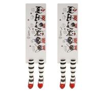 Generic 2 Pieces Wicked Witch Bookmark with Legs, Multicolor Soft Rubber Book Mark, School Supplies Aesthetic for Book Lovers and Students