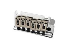 Generic 2 Point Vintage Tremolo Bridge, Compatible with Wilkinson, WOV06 | Chrome silver electric guitar bridge, 10.8mm string spacing, for Strat and Suhr guitar