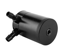 Generic 2-Port Oil Catch Can 300ml Aluminum Alloy Baffled Reservoir Tank Accessory, Catch Tank, Oil Catch Tank, Oil Catch Can, Function: Collect the oil vapor in the crankcase to reduce