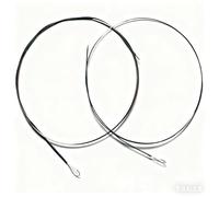 Generic 2 sets ErHu Strings Set Steel Core Real Silver Wound for Chinese Instruments