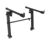 Generic 2-tier Keyboard Stand E-piano Rack Professional Stable Adjustable Width Attachment