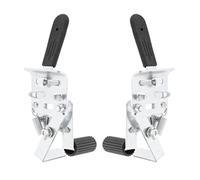 Generic 2 Universal Handbrake Levers, Side Mount, Metal, Practical for Elderly Users and Caregivers, Type 1
