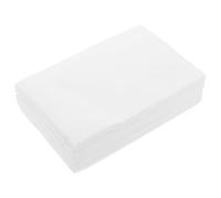 Generic 20 Pcs Disposable Nail Table Mat White Wood Pulp Tattoo Clean Pads Waterproof Composite Film for Reducing Cross-contamination and Maintaining A Sanitary Environment in Professional