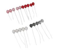 Generic 20 Pcs Rhinestone Balloon Ornament Car Rhinestones Confession Decoration Ornaments Bow Decorations Balloons